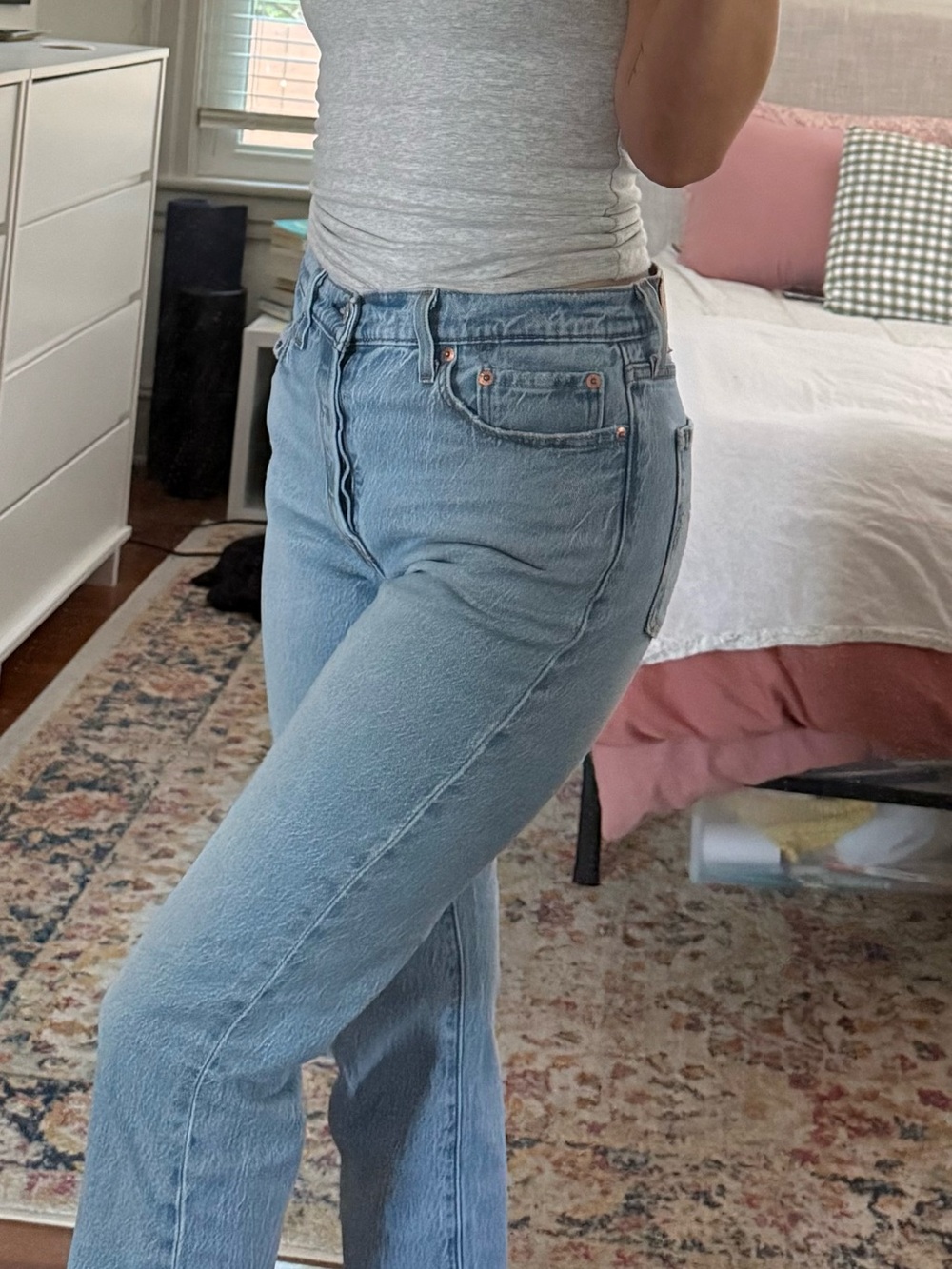 Levi's Light Blue Women's Straight Leg Jeans